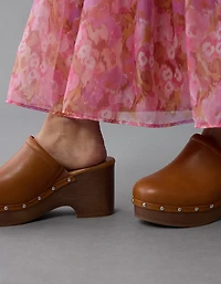 Sabot à talon de style bohème pour femmes AE