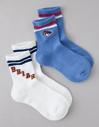AE x Off-Campus Cropped Crew Socks
