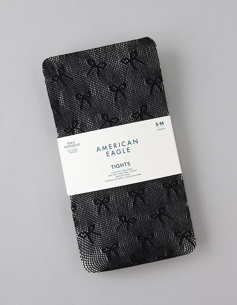 Collant à boucle en dentelle AE