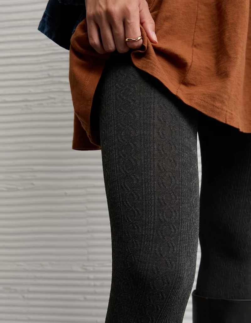 AE Cable Knit Tights