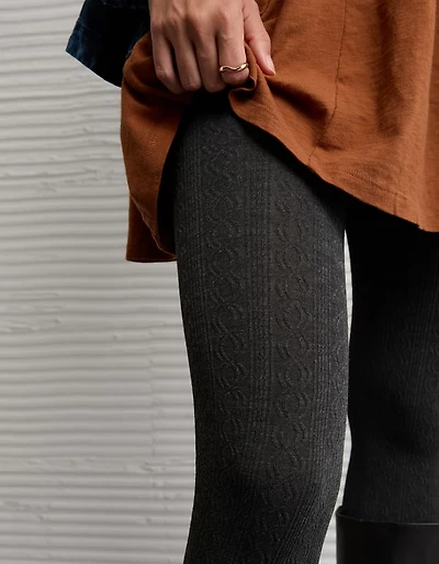 AE Cable Knit Tights