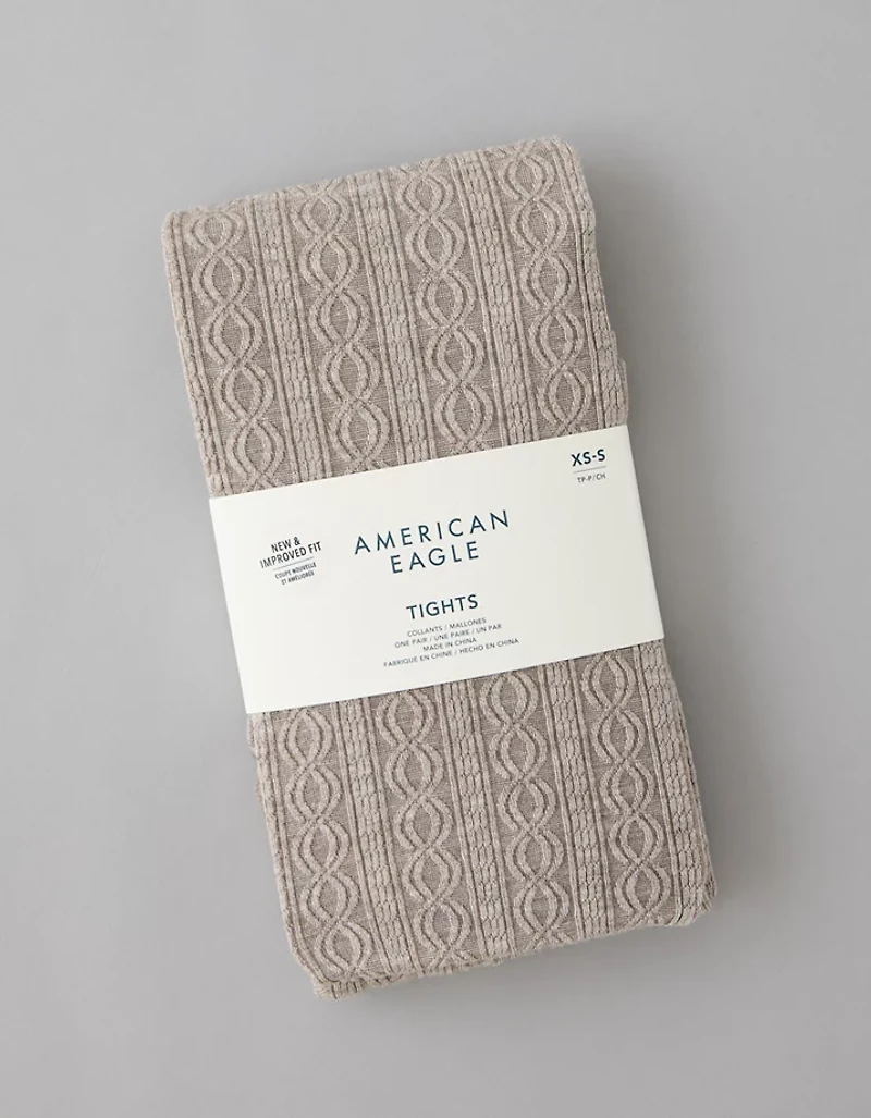 Legging à mailles torsadées AE