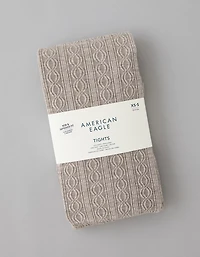 Legging à mailles torsadées AE