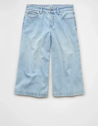 AE Dreamy Drape Stretch Low-Rise Culotte Jean