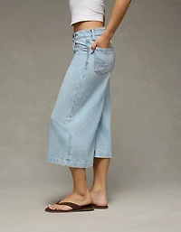 AE Dreamy Drape Stretch Mid-Rise Culotte Jean
