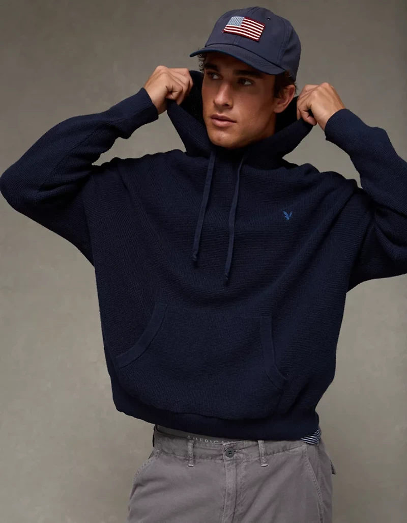 AE Lightweight Icon Sweater Hoodie