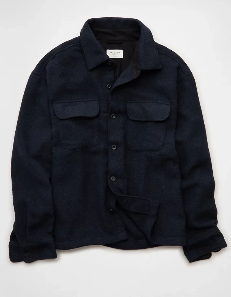 AE Textured Overshirt