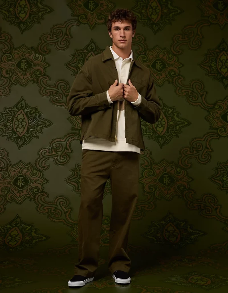 AE x Tru Kolors Twill Full-Zip Mechanic Jacket