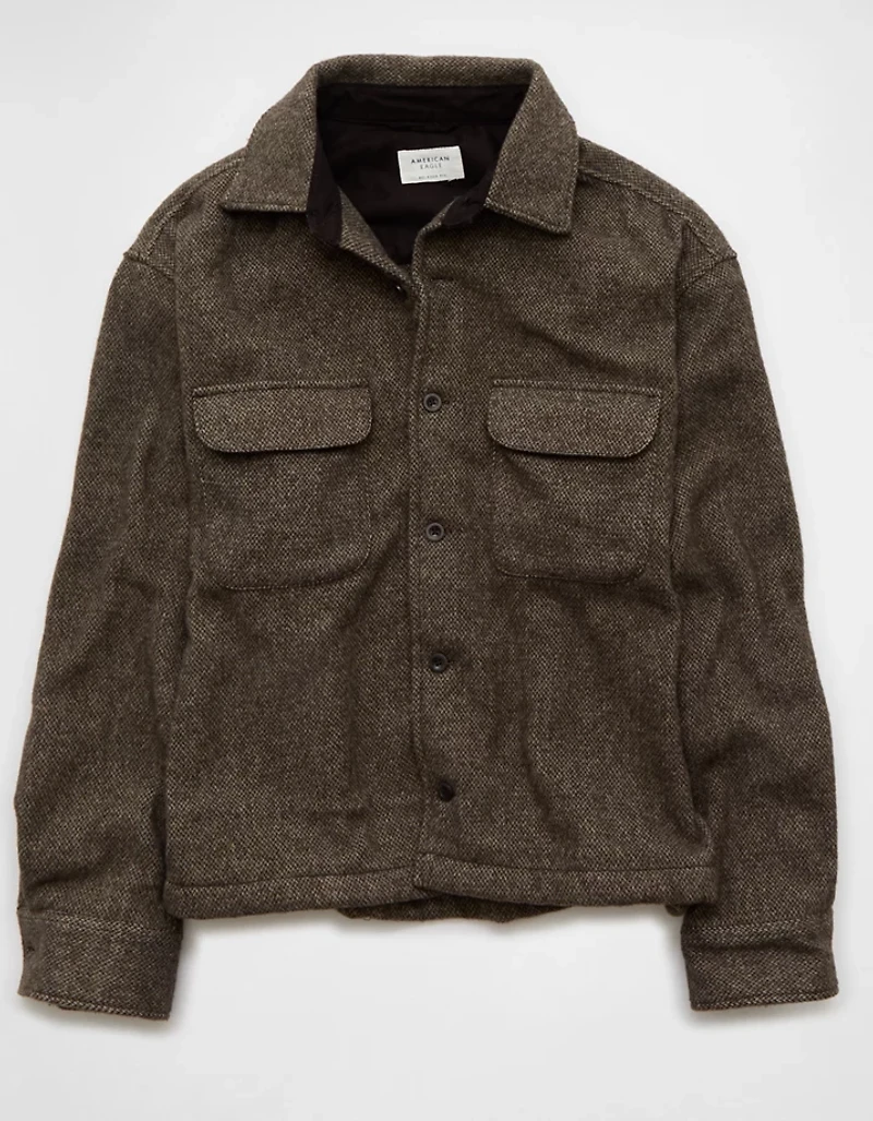 AE Textured Overshirt