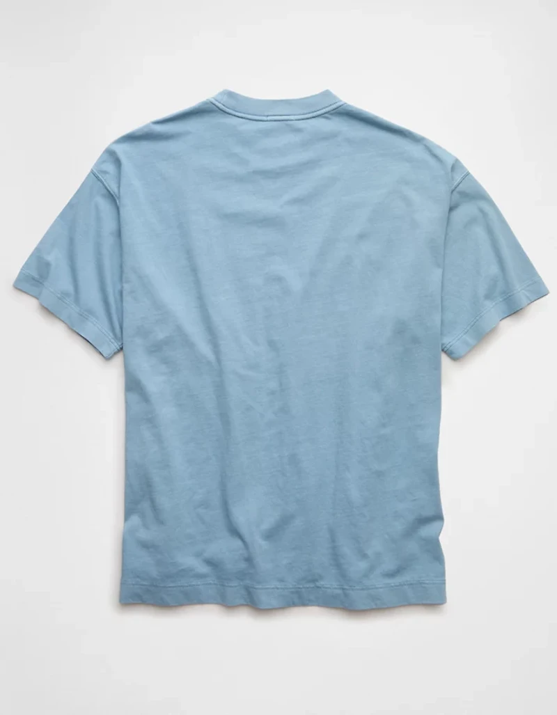 T-shirt surdimensionné poids lourd Luxe décontracté AE