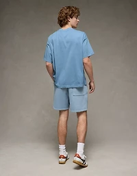 T-shirt surdimensionné poids lourd Luxe décontracté AE