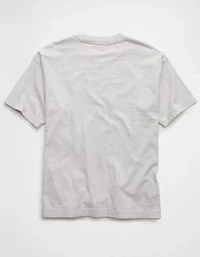 T-shirt surdimensionné lourd Luxe décontracté AE