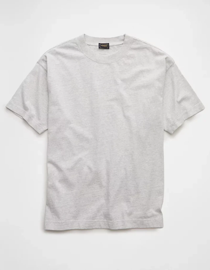 T-shirt surdimensionné lourd Luxe décontracté AE