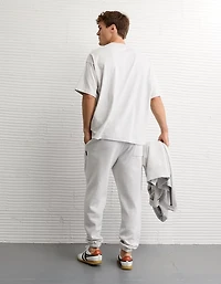 T-shirt surdimensionné lourd Luxe décontracté AE