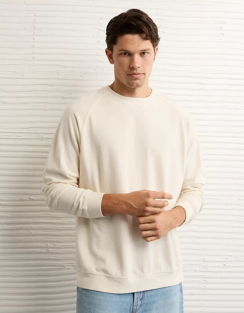 T-shirt en piqué à manches longues AE