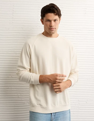 T-shirt en piqué à manches longues AE