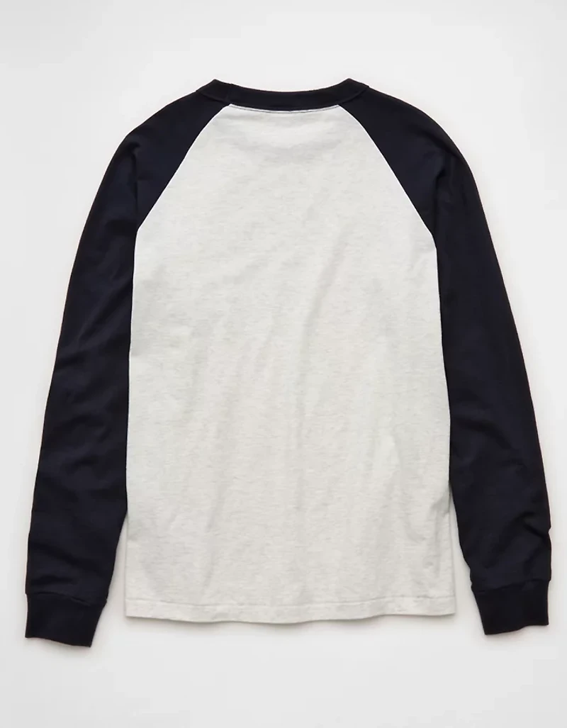 AE Boxy Long-Sleeve Baseball T-Shirt