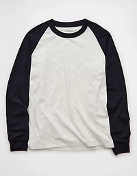 AE Boxy Long-Sleeve Baseball T-Shirt