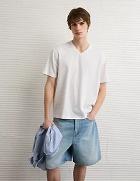 T-shirt à encolure en V déjà porté AE