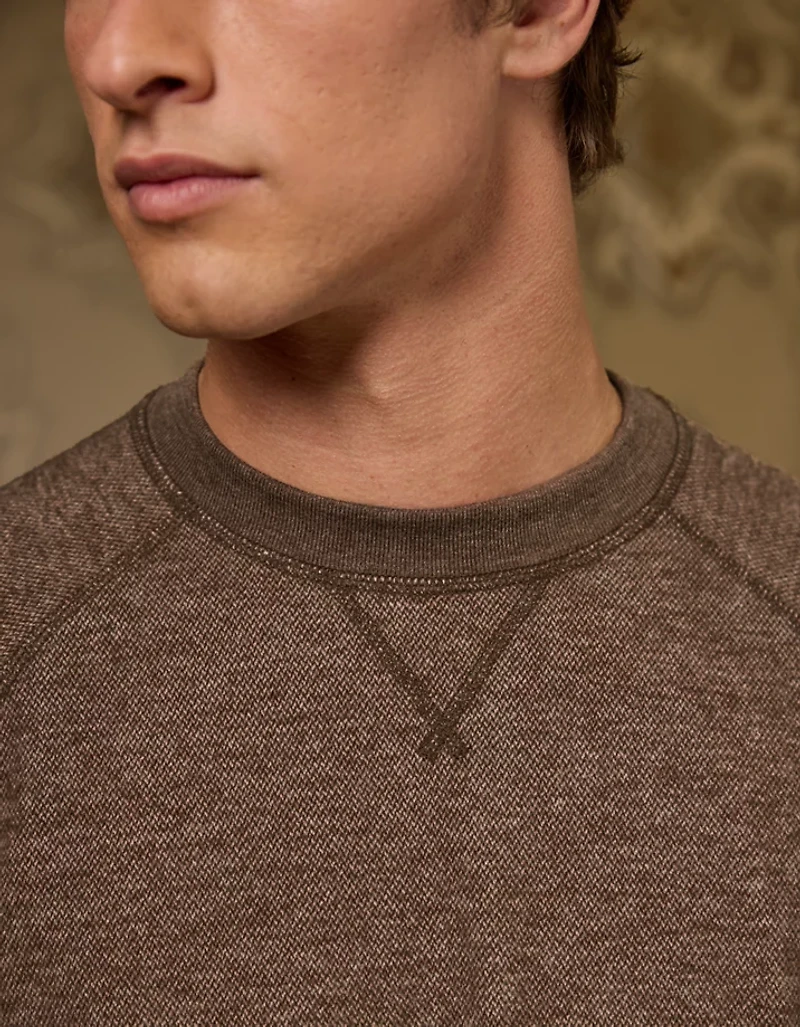 Chandail sport en tricot brossé AE x Tru Kolors