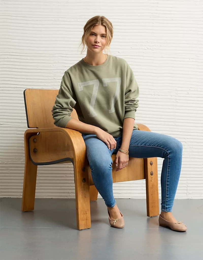 AE Funday Graphic Sweatshirt