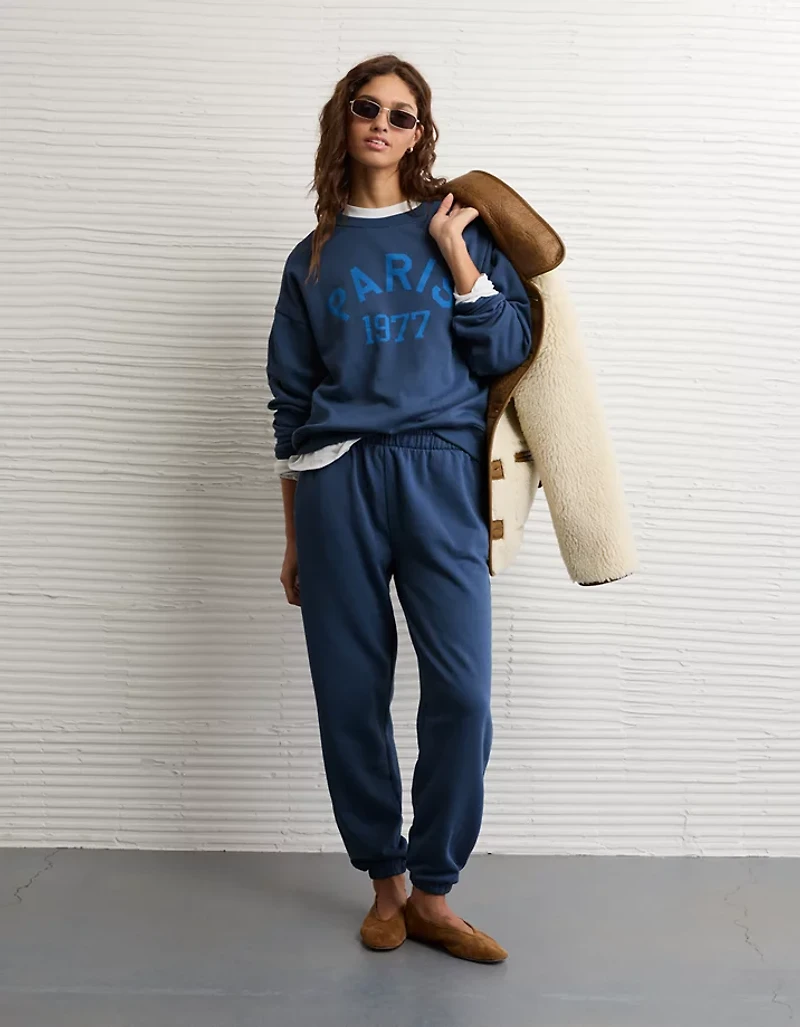 Chandail en molleton à image Journée de plaisir AE