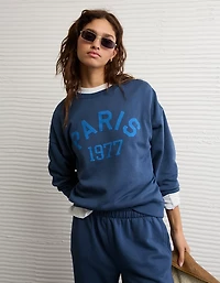 Chandail en molleton à image Journée de plaisir AE