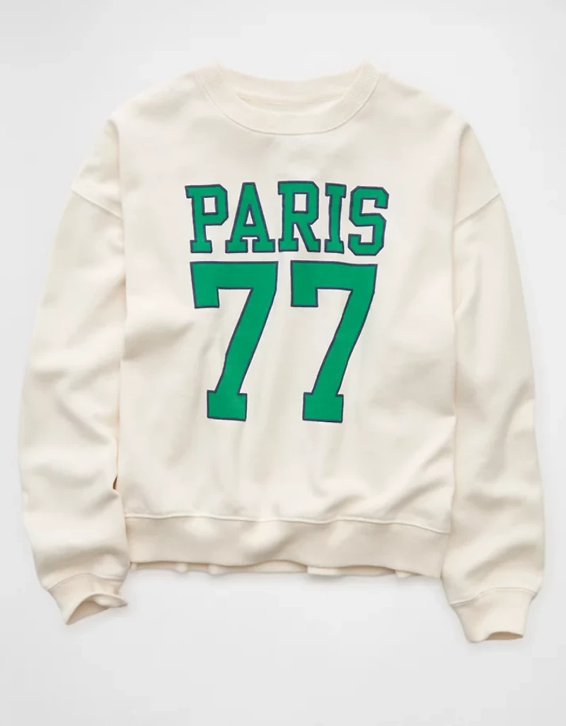 AE Graphic Crew Neck Sweatshirt