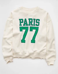 AE Graphic Crew Neck Sweatshirt