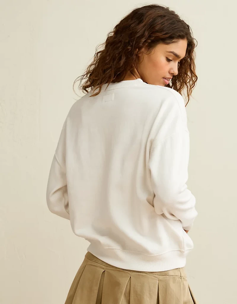 AE Graphic Crew Neck Sweatshirt
