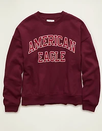 AE Graphic Crew Neck Sweatshirt