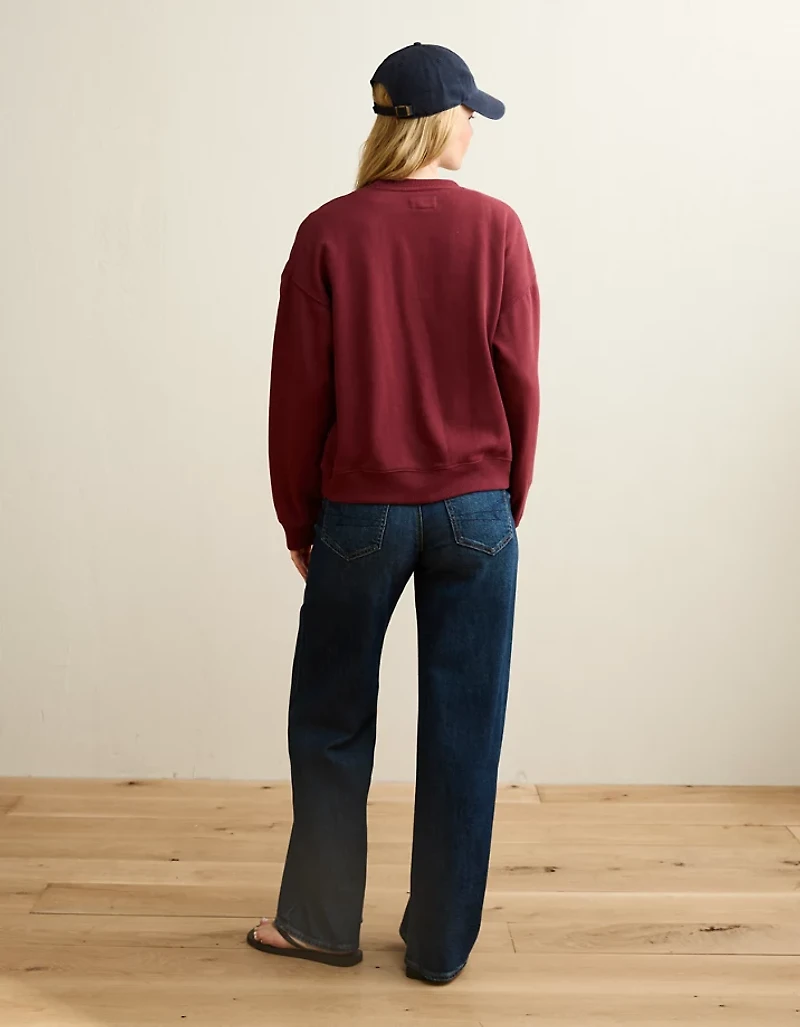 AE Graphic Crew Neck Sweatshirt