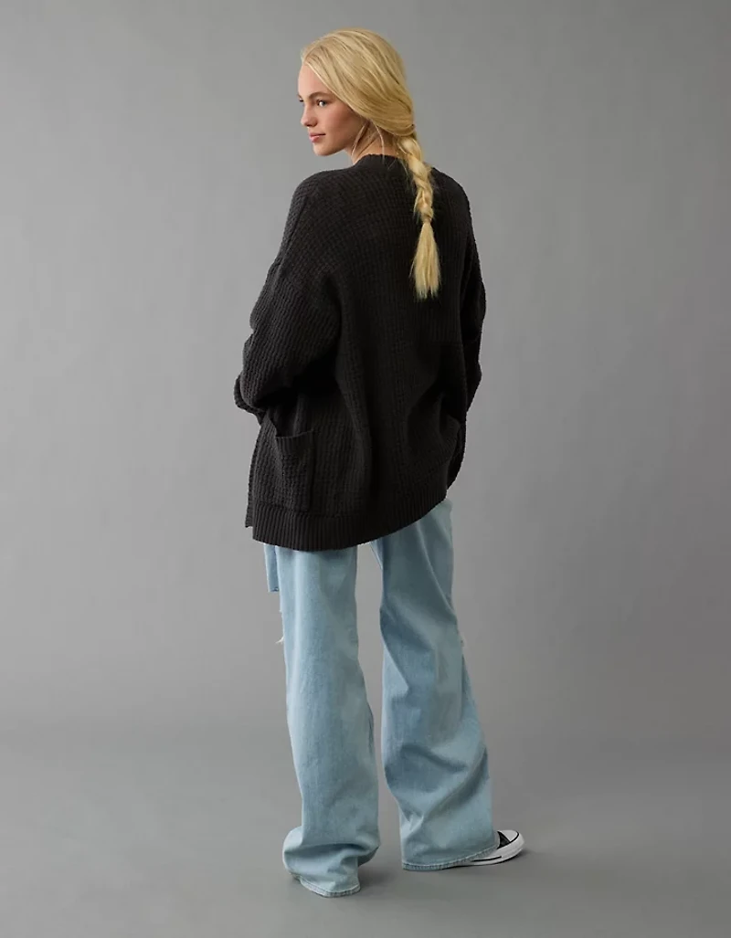 AE Open Stitch Cardigan