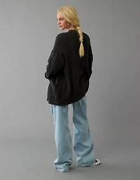AE Open Stitch Cardigan