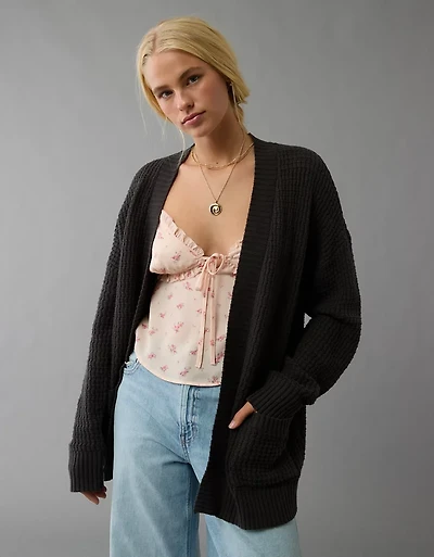 AE Open Stitch Cardigan