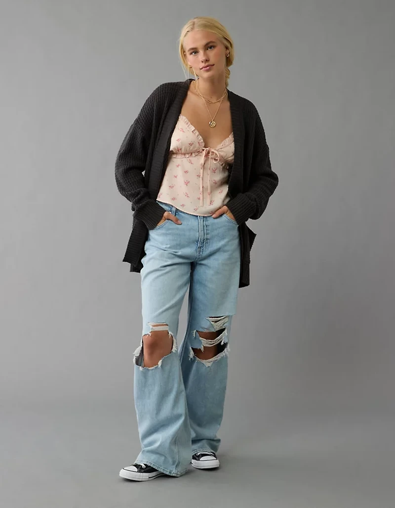 AE Open Stitch Cardigan
