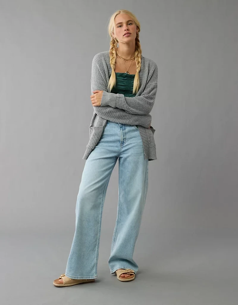 AE Open Stitch Cardigan