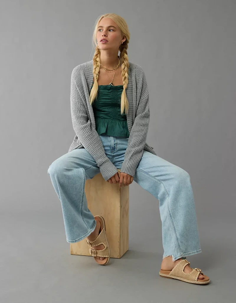 AE Open Stitch Cardigan