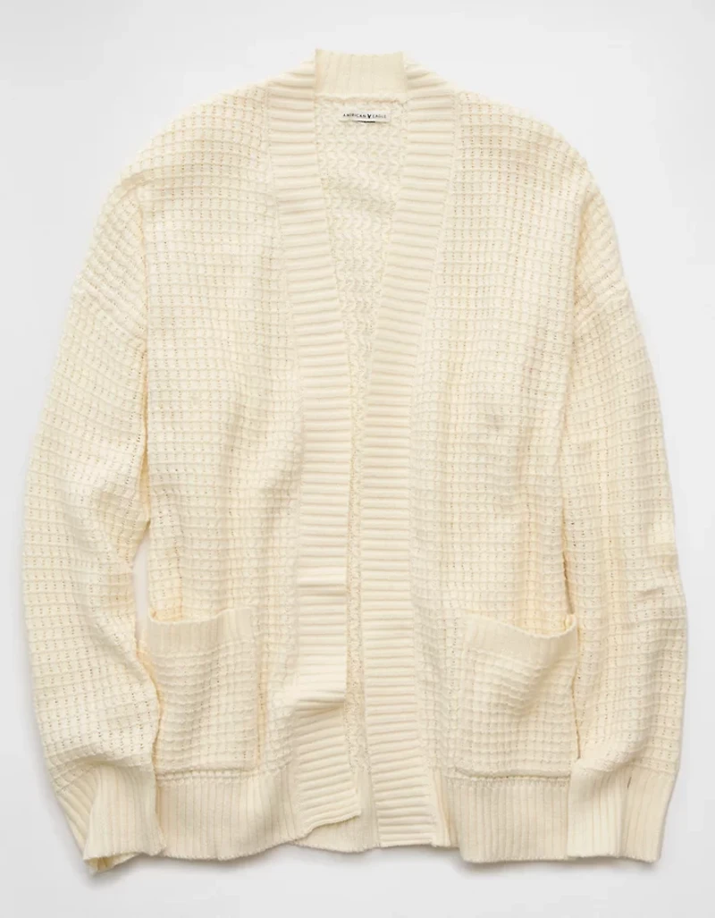 AE Open Stitch Cardigan