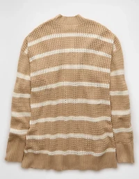 Cardigan ouvert en tricot AE