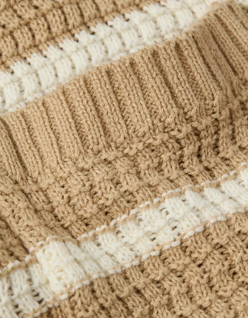 Cardigan ouvert en tricot AE