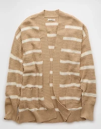 Cardigan ouvert en tricot AE