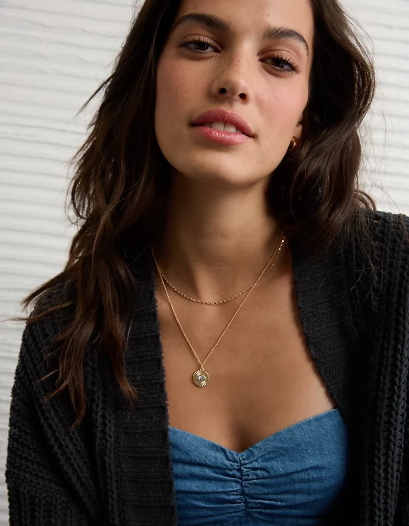 AE Chenille Cardigan Sweater