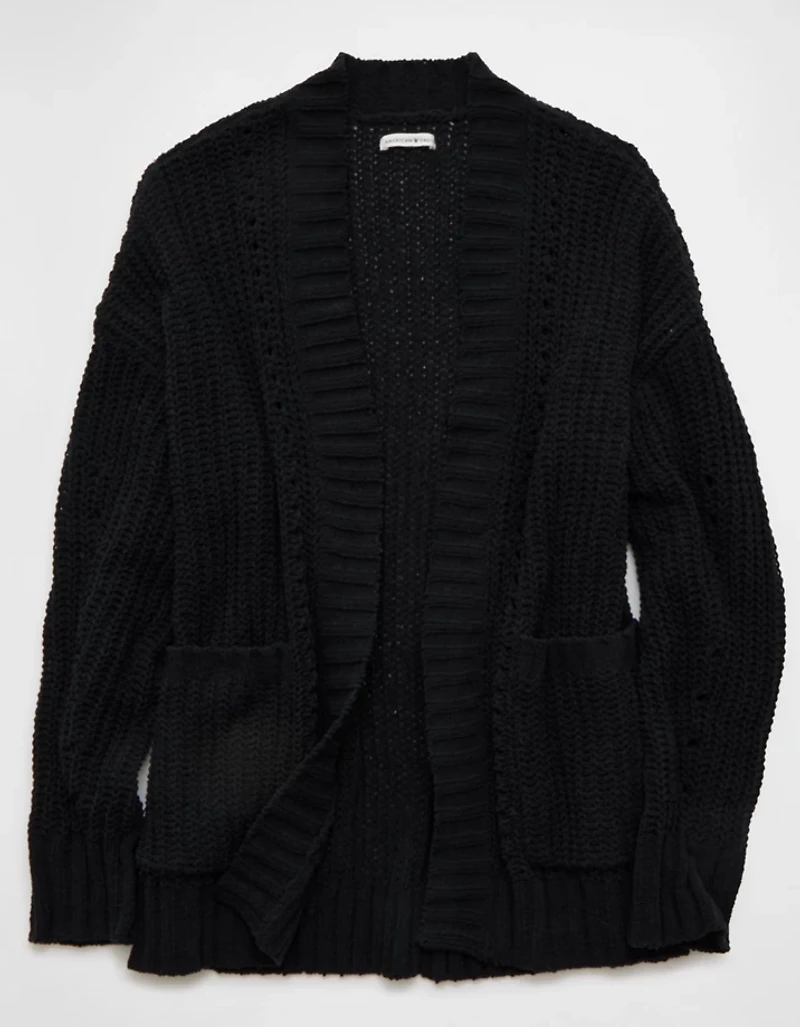 AE Chenille Cardigan Sweater