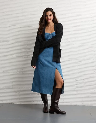 AE Chenille Cardigan Sweater