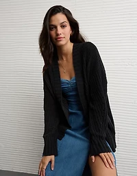 AE Chenille Cardigan Sweater