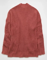 Chandail cardigan en chenille AE