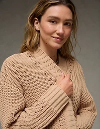 AE Chenille Cardigan Sweater