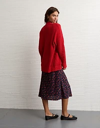 AE Chenille Cardigan Sweater