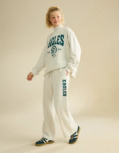Pantalon en molleton à jambe Grands Eagles de Philadelphie la NFL